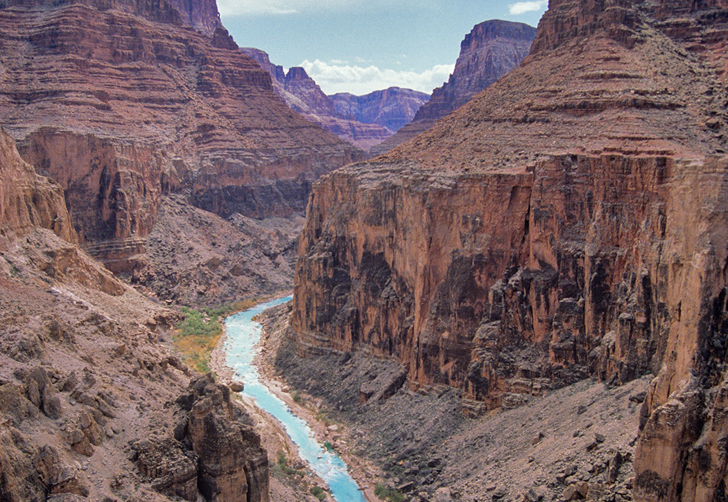The Colorado River in Grand Canyon